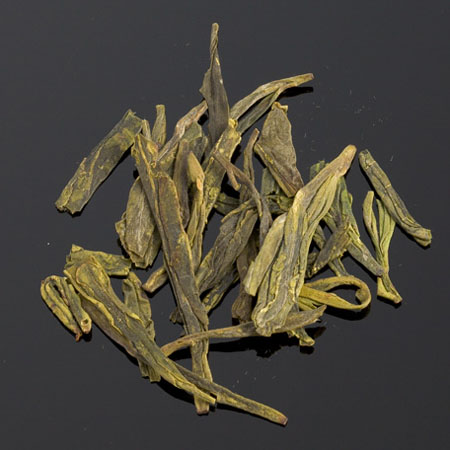 thé vert pure origine chine lung ching