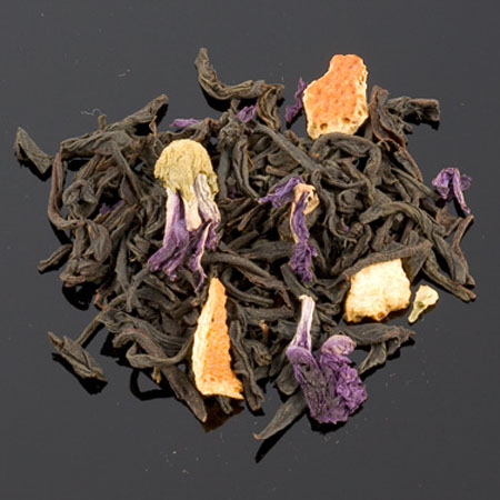 thé noir aromatisé mélange des chérubins