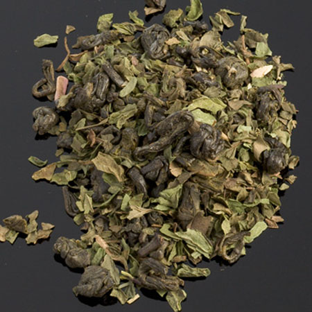 thé vert pure origine chine vert à la menthe