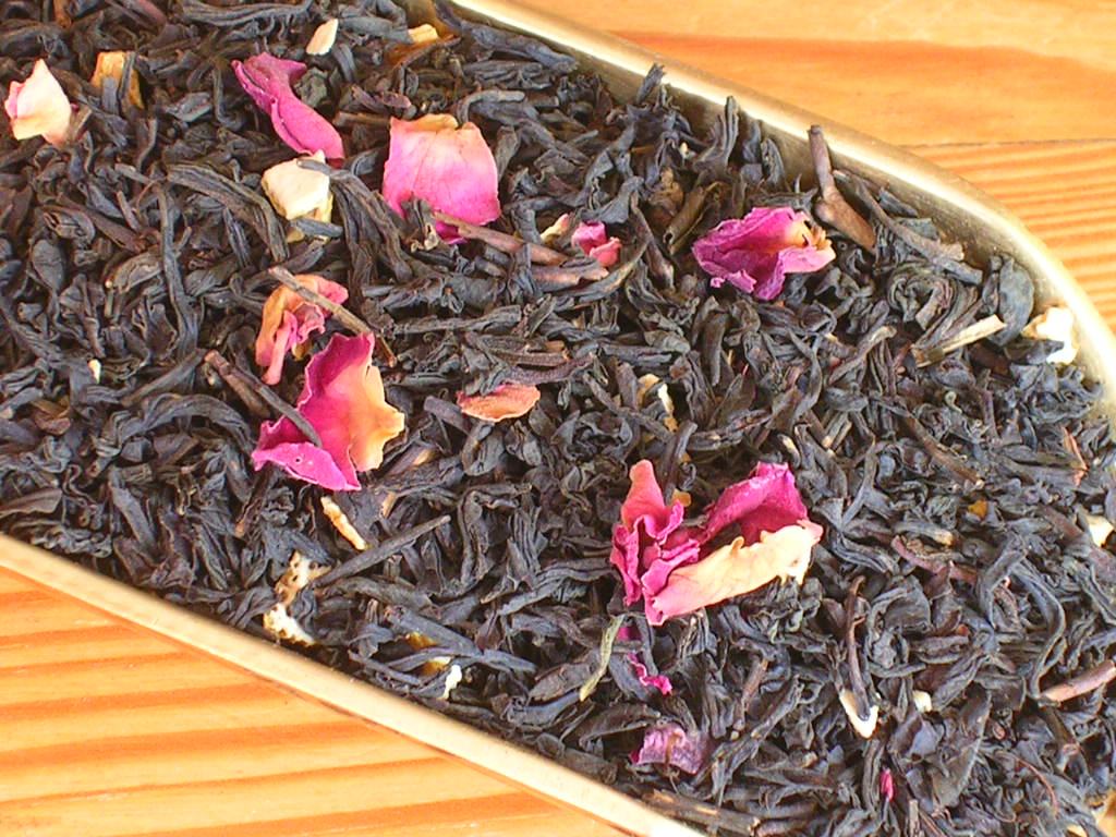 thé noir aromatisé
