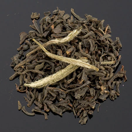 thé noir aromatisé earl grey supérieur pointes blanches