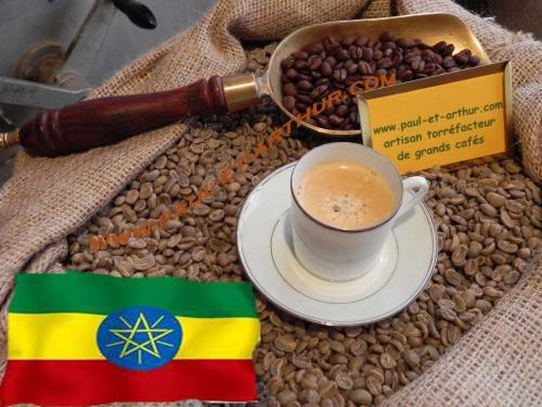 un excellent moka en éthiopie disponible en grain ou moulu