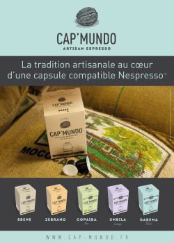 CAP-MUNDO capsules artisan espresso